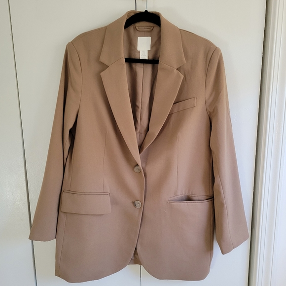 H&M Jackets & Coats Oversized Blazer Poshmark